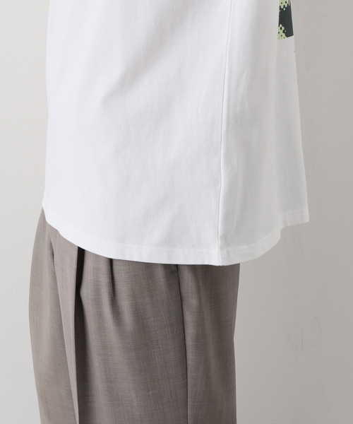 417 EDIFICE(フォーワンセブンエディフィス)の「【Hot-Dog PRESS / ホットドッグプレス】別注 プリントTシャツ HANDSOME BOYS(Tシャツ/カットソー・メンズ・ホワイト/ブラック・MEDIUM/LARGE/X-LARGE)」の11枚目の写真