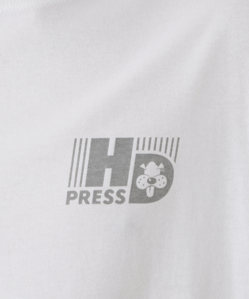 417 EDIFICE(フォーワンセブンエディフィス)の「【Hot-Dog PRESS / ホットドッグプレス】別注 プリントTシャツ HANDSOME BOYS(Tシャツ/カットソー・メンズ・ホワイト/ブラック・MEDIUM/LARGE/X-LARGE)」の13枚目の写真