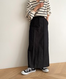 El mar(エルマール) コットンタイトロングスカート