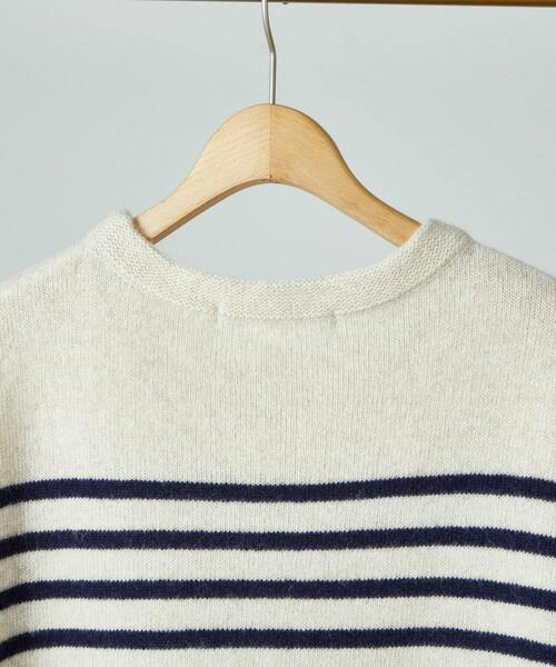 conges payes ADIEU TRISTESSE（コンジェ ペイエ アデュートリステス）の「ラムナイロンマリンボーダーベスト（ベスト・レディース・ベージュ系その他/ブルー系その他・FREE）」の20枚目の写真