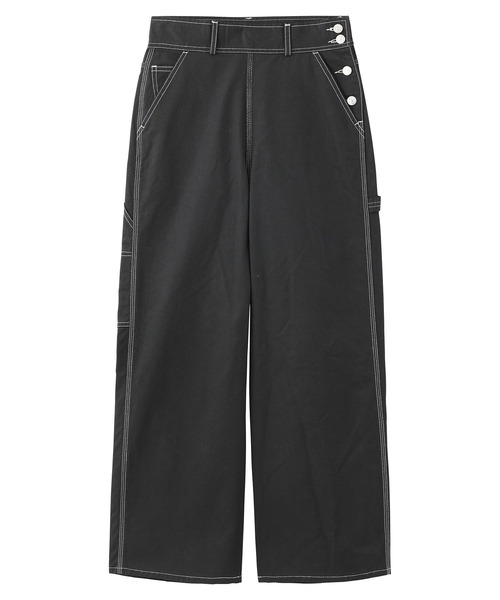 MILKFED.（ミルクフェド）の「PAINTER PANTS（カーゴパンツ・レディース・オリーブ/グレー/ブラック・S/M）」の2枚目の写真