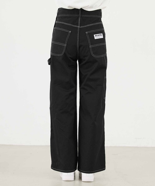 MILKFED.（ミルクフェド）の「PAINTER PANTS（カーゴパンツ・レディース・オリーブ/グレー/ブラック・S/M）」の9枚目の写真