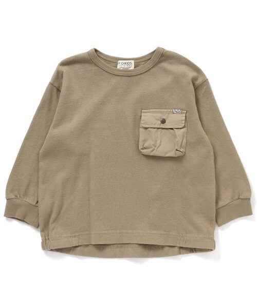 F.O.KIDS（エフオーキッズ）の「ガーメントダイBIGシルエットTシャツ 