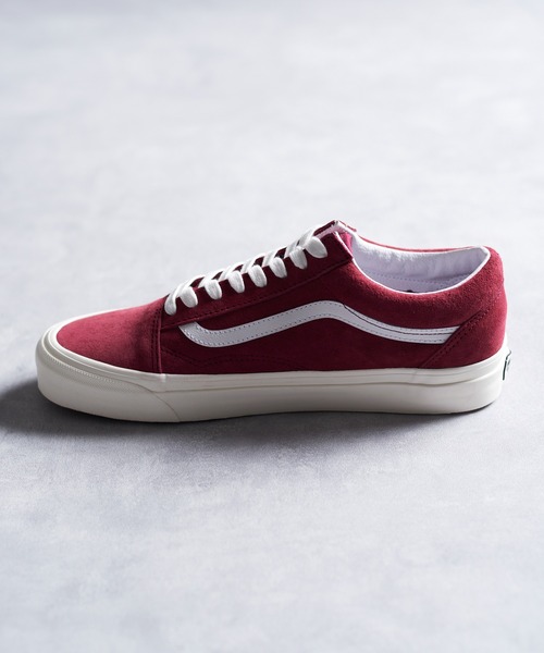 And A（アンドエー）の「VANS ヴァンズ / OLD SKOOL 36 DX（Anaheim Factory）オールドスクール スエードローカットスニーカー / VN0A54F3TWP VN0A54F3FGN VN0A54F3NWH（スニーカー・メンズ・ダークグリーン/ブラウン/パープル・26.5cm/27cm/27.5cm/28.5cm）」の5枚目の写真
