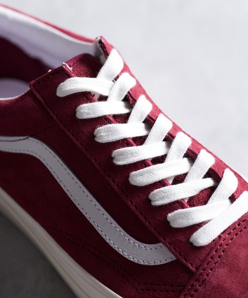 And A（アンドエー）の「VANS ヴァンズ / OLD SKOOL 36 DX（Anaheim Factory）オールドスクール スエードローカットスニーカー / VN0A54F3TWP VN0A54F3FGN VN0A54F3NWH（スニーカー・メンズ・ダークグリーン/ブラウン/パープル・26.5cm/27cm/27.5cm/28.5cm）」の8枚目の写真