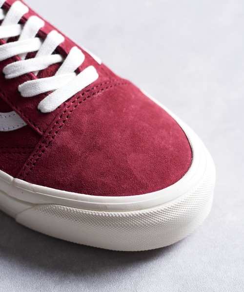 And A（アンドエー）の「VANS ヴァンズ / OLD SKOOL 36 DX（Anaheim Factory）オールドスクール スエードローカットスニーカー / VN0A54F3TWP VN0A54F3FGN VN0A54F3NWH（スニーカー・メンズ・ダークグリーン/ブラウン/パープル・26.5cm/27cm/27.5cm/28.5cm）」の9枚目の写真