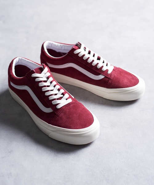 And A（アンドエー）の「VANS ヴァンズ / OLD SKOOL 36 DX（Anaheim Factory）オールドスクール スエードローカットスニーカー / VN0A54F3TWP VN0A54F3FGN VN0A54F3NWH（スニーカー・メンズ・ダークグリーン/ブラウン/パープル・26.5cm/27cm/27.5cm/28.5cm）」の14枚目の写真
