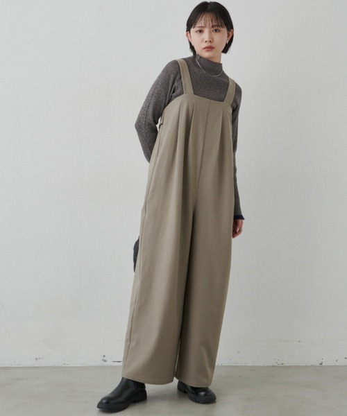 Aunt Marie's(アントマリーズ)の「ベルトオールインワン(つなぎ/オールインワン・レディース・ブラック/モカ/ライトベージュ/ライトグレー・マルチサイズ)」の22枚目の写真