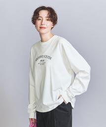 BEAUTY&YOUTH UNITED ARROWS | ロゴプリント ルーズ ロングスリーブ Tシャツ(Tシャツ/カットソー)