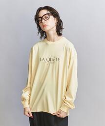 BEAUTY&YOUTH UNITED ARROWS | ロゴプリント ルーズ ロングスリーブ Tシャツ(Tシャツ/カットソー)