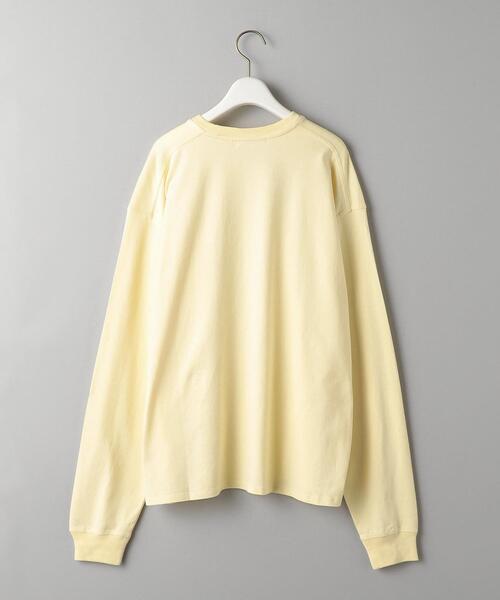 BEAUTY&YOUTH UNITED ARROWS(ビューティーアンドユースユナイテッドアローズ)の「ロゴプリント ルーズ ロングスリーブ Tシャツ(Tシャツ/カットソー・レディース・ホワイト/クリーム・FREE)」の12枚目の写真