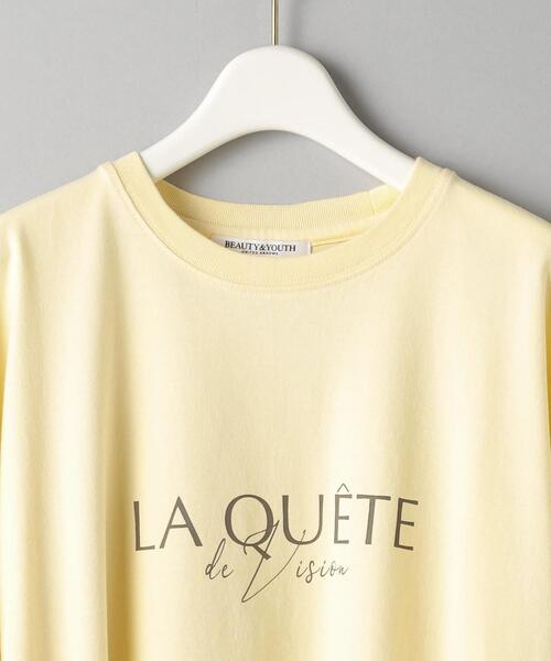 BEAUTY&YOUTH UNITED ARROWS(ビューティーアンドユースユナイテッドアローズ)の「ロゴプリント ルーズ ロングスリーブ Tシャツ(Tシャツ/カットソー・レディース・ホワイト/クリーム・FREE)」の13枚目の写真