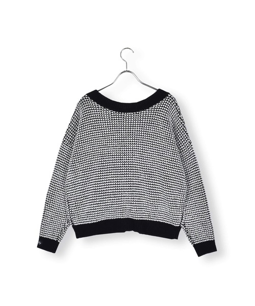 ZIDDY（ジディ）の「ZIDDY/ワッフル編2WAYカーディガン(130~160cm)（カーディガン/ボレロ・キッズ・グリーン/ブラック・160/150/140/130）」の10枚目の写真