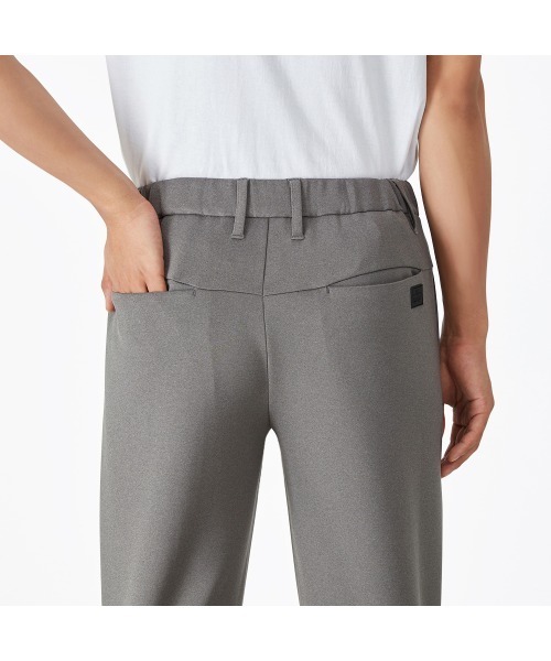 BODY WILD(ボディーワイルド)の「BODY WILD/ボディワイルド ダブルニット ジョガー ストレッチパンツ(その他パンツ・メンズ・杢グレー/ブラック・MEDIUM/LARGE)」の11枚目の写真
