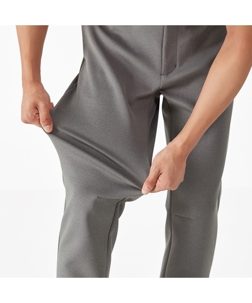 BODY WILD(ボディーワイルド)の「BODY WILD/ボディワイルド ダブルニット ジョガー ストレッチパンツ(その他パンツ・メンズ・杢グレー/ブラック・MEDIUM/LARGE)」の12枚目の写真