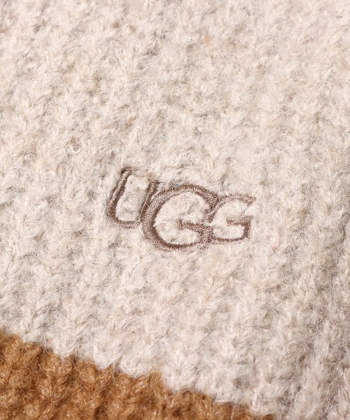 UGG（アグ）の「UGG@mos 配色ふかし ニットトップス / アグ ハイショクフカシ ニットトップス（ニット/セーター・レディース・ブルー/ブラウン・M/L）」の10枚目の写真