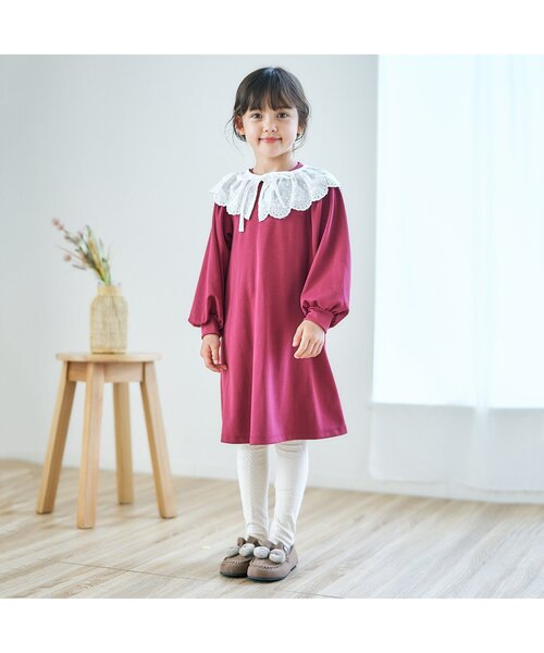 apres les cours(アプレレクール)の「ファーリボンモカシン(モカシン/デッキシューズ・キッズ・ブラウン/アイボリー・14/19/20/18/17/15 /16)」の8枚目の写真