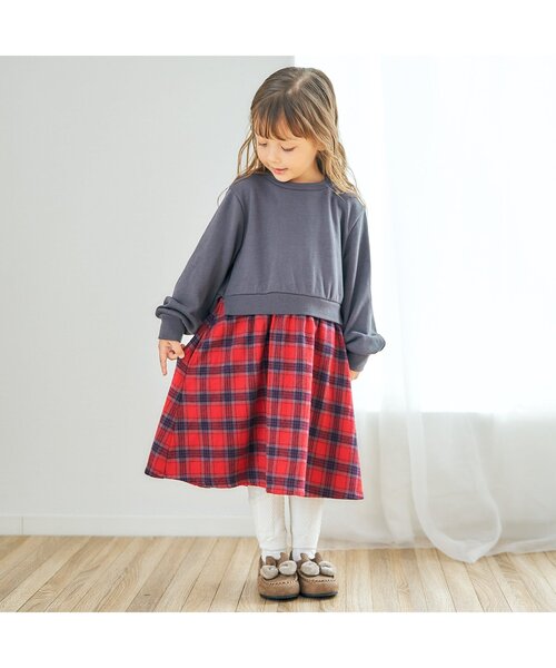 apres les cours(アプレレクール)の「ファーリボンモカシン(モカシン/デッキシューズ・キッズ・ブラウン/アイボリー・14/19/20/18/17/15 /16)」の16枚目の写真