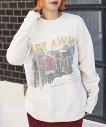 PAGEBOYLIM/WEB限定ロックグラフィックスウェット