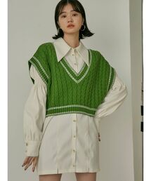 EMODA | ディープVネックベスト(ベスト)