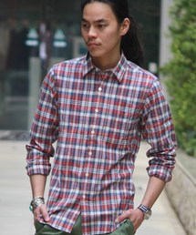 JOURNAL STANDARD | シャンブレーチェックレギュラーカラーシャツ # (シャツ/ブラウス)