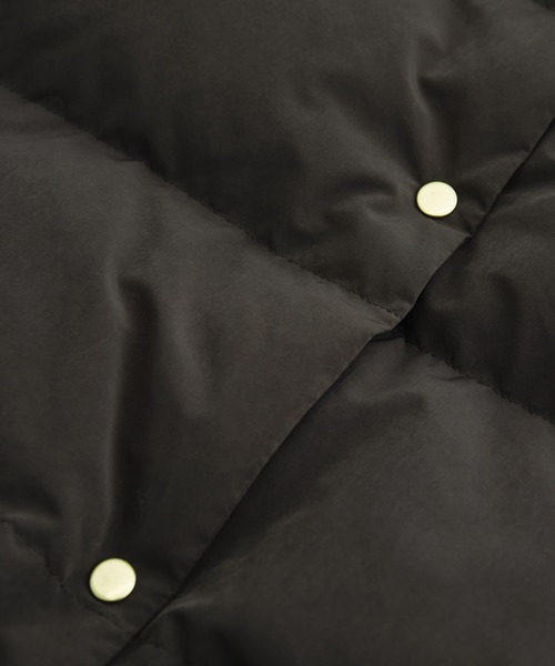 ROPE'（ロペ）の「【一部直営店舗・WEB限定】ブライトクロスダウンジャケット（ダウンジャケット/コート・レディース・ダークブラウン/オフホワイト・36/38）」の19枚目の写真