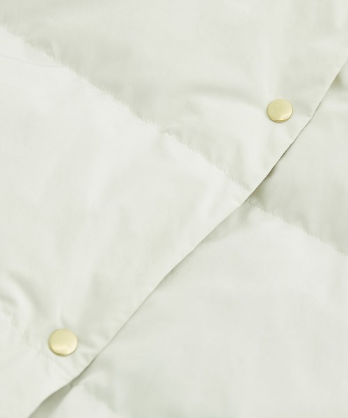 ROPE'（ロペ）の「【一部直営店舗・WEB限定】ブライトクロスダウンジャケット（ダウンジャケット/コート・レディース・ダークブラウン/オフホワイト・36/38）」の20枚目の写真