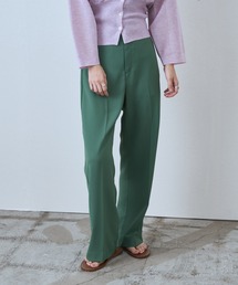 セミフレアセンタープレスパンツ