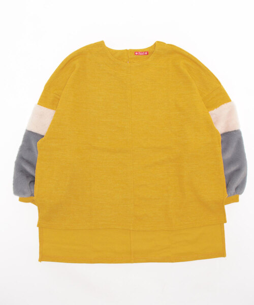 チャイハネ（チャイハネ）の「【チャイハネ】ミゼナファースリーブトップス（その他トップス・レディース・ブラック/グレー/イエロー・FREE）」の17枚目の写真