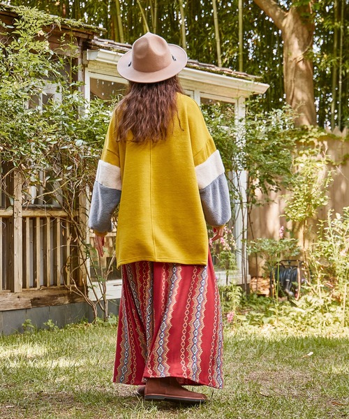 チャイハネ（チャイハネ）の「【チャイハネ】ミゼナファースリーブトップス（その他トップス・レディース・ブラック/グレー/イエロー・FREE）」の20枚目の写真