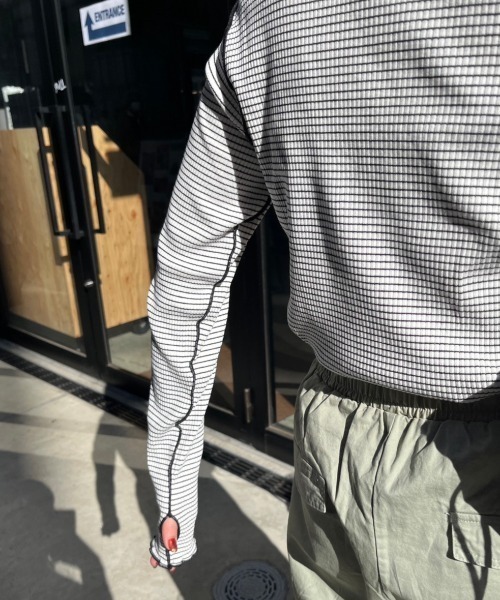 nemne store(ネンネストア)の「【低身長用サイズあり】指空きアソートリブロンT(Tシャツ/カットソー・レディース・マスタード/ピンク/アイボリー/ブラック/ブルー・SMALL/MEDIUM)」の14枚目の写真