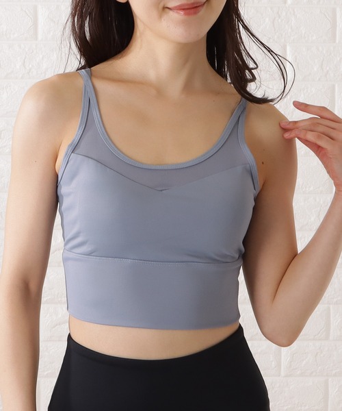 Lace Ladies（レースレディース）の「スポーツブラ ヨガウェア（スポーツブラ・レディース・ブルーグレー/パープル/ピンク/ブラック・S/M/L/XL）」の8枚目の写真