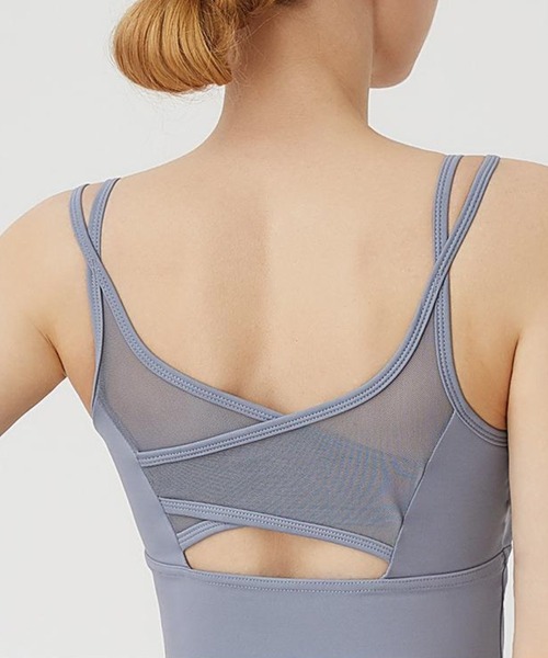 Lace Ladies（レースレディース）の「スポーツブラ ヨガウェア（スポーツブラ・レディース・ブルーグレー/パープル/ピンク/ブラック・S/M/L/XL）」の21枚目の写真