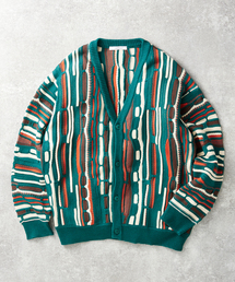 COOGI PATTERN ジャガードニットカーディガン