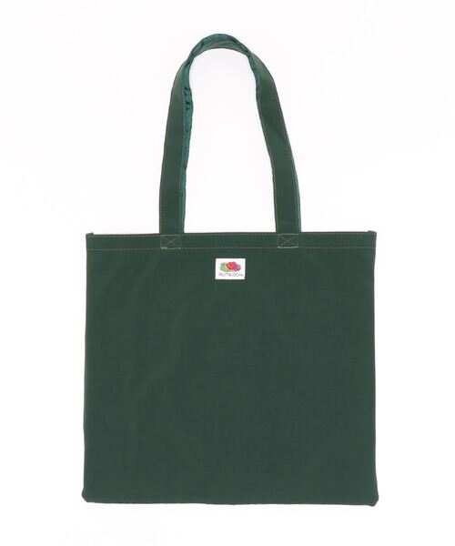 FRUIT OF THE LOOM（フルーツオブザルーム）の「RETRO LOGO TOTE BAG（トートバッグ・メンズ・グレー/ブルー/イエロー/ピンク/グリーン・FREE）」の6枚目の写真