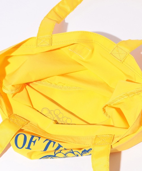 FRUIT OF THE LOOM（フルーツオブザルーム）の「RETRO LOGO TOTE BAG（トートバッグ・メンズ・グレー/ブルー/イエロー/ピンク/グリーン・FREE）」の9枚目の写真