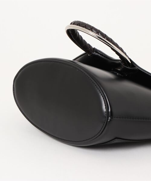 Three Four Time（ｽﾘｰﾌｫｰﾀｲﾑ）の「【cache cache / カシュカシュ】変形PUクラッチバッグ（クラッチバッグ・レディース・ブラック/ラベンダー・FREE）」の4枚目の写真