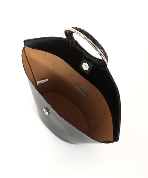 Three Four Time（ｽﾘｰﾌｫｰﾀｲﾑ）の「【cache cache / カシュカシュ】変形PUクラッチバッグ（クラッチバッグ・レディース・ブラック/ラベンダー・FREE）」の10枚目の写真