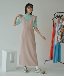 miette | サイドカットジャンパースカート(ジャンパースカート)