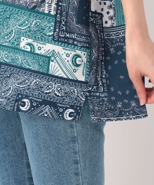 チチカカ（チチカカ）の「アソートアロハシャツ【ユニセックス】（シャツ/ブラウス・メンズ・ブラック/ネイビー・MEDIUM/LARGE）」の15枚目の写真