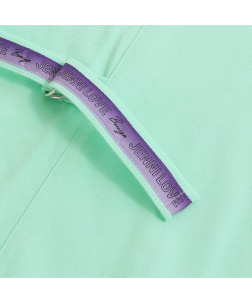 JENNI love（ジェニィラブ）の「グラデーションテープロング丈ロンT（Tシャツ/カットソー・キッズ・ブラック/ミント/オフホワイト・150cm/160cm/130cm/140cm）」の20枚目の写真