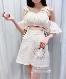 lilLilly | ハートジャガードスカート(スカート)