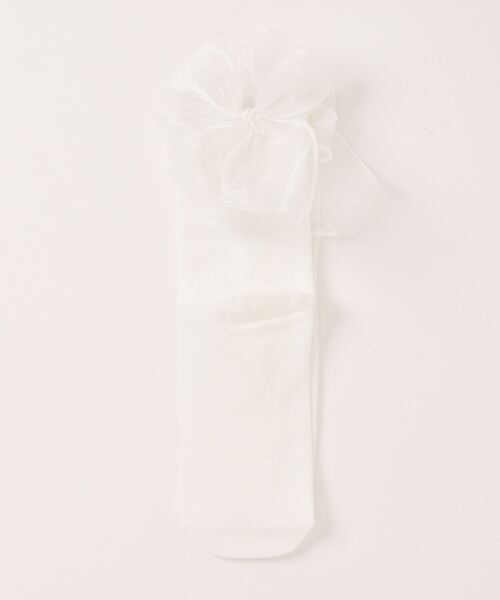 Fun & Daily(ファンアンドデイリー)の「F&D : フェアリーリボンソックス(ソックス/靴下・レディース・ブラック/ホワイト・FREE)」の3枚目の写真