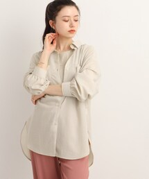 ◆エアリー Wポケット BIGシャツ