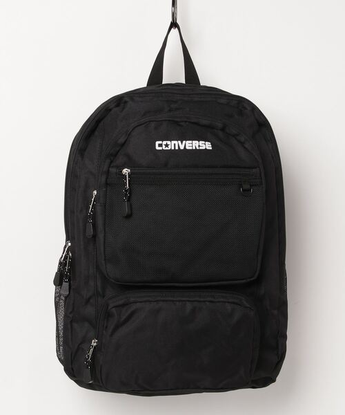 CONVERSE（コンバース）の「CONVERSE/コンバースPOLY 2POCKET BACKPACK M/バッグパック M / 18422000（バックパック/リュック・メンズ・サックスブルー/ピンク/ブラック/ホワイト・FREE）」の9枚目の写真