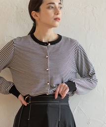 OPAQUE.CLIP | パール調ボタン ベーシックカーディガン【UVケア/洗濯機洗い可】(カーディガン/ボレロ)