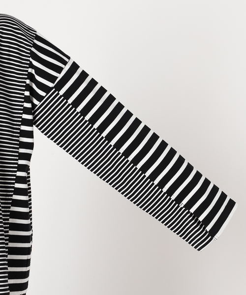 CITYSHOP（シティーショップ）の「SWITCH BORDER TEE：カットソー（T