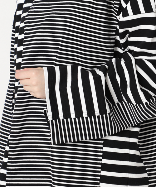CITYSHOP（シティーショップ）の「SWITCH BORDER TEE：カットソー（T