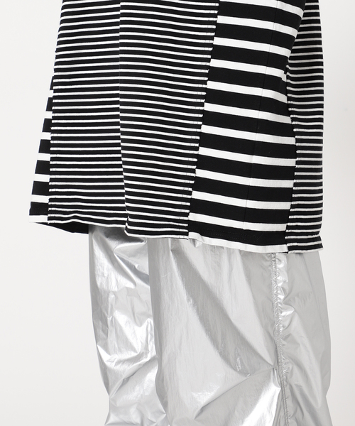 CITYSHOP（シティーショップ）の「SWITCH BORDER TEE：カットソー（T