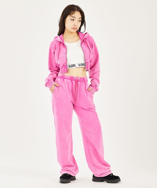 X-girl（エックスガール）の「LOGO TANK TOP（タンクトップ・レディース・ブラック/ホワイト/ネイビー・S/M）」の11枚目の写真